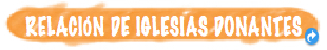 Relación de Iglesias donantes
